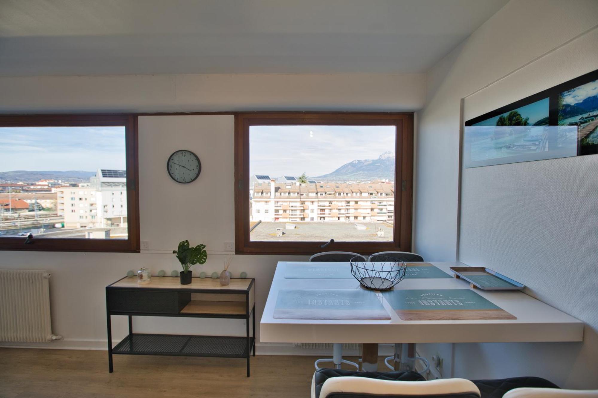 Appartement Le Sommet Citadin Avec Vue à Annecy Extérieur photo