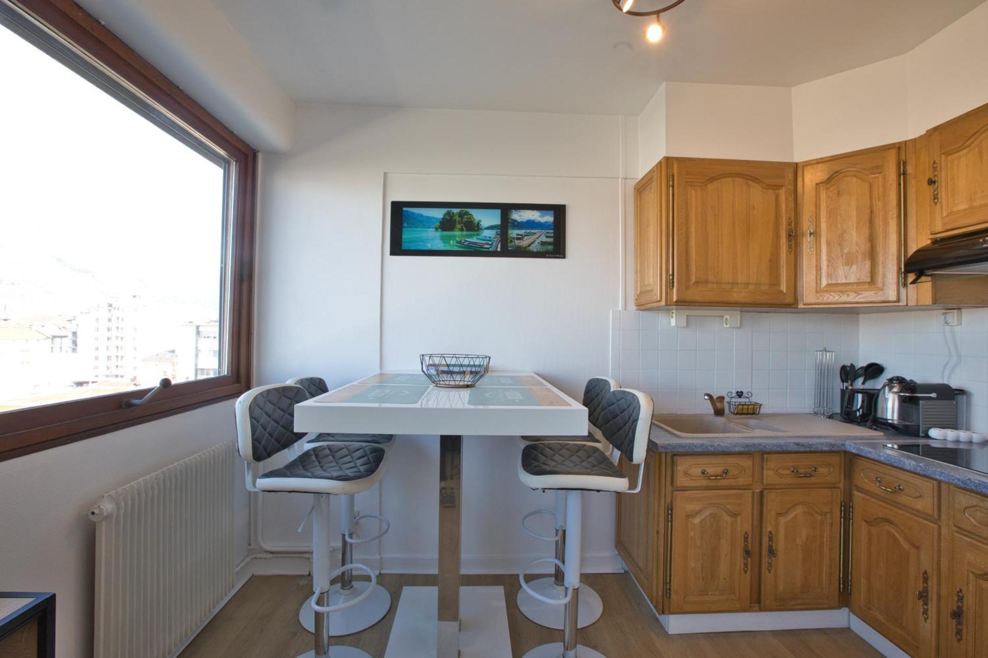 Appartement Le Sommet Citadin Avec Vue à Annecy Extérieur photo
