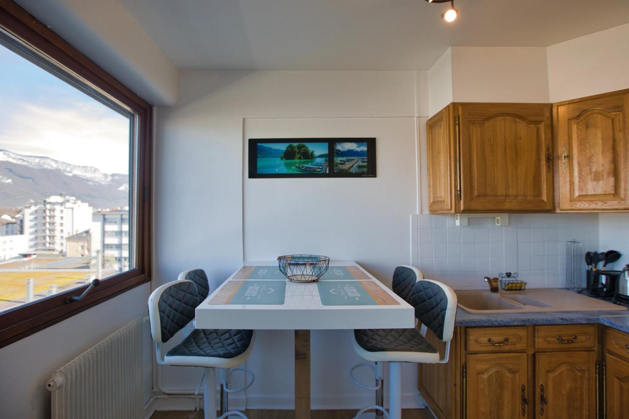 Appartement Le Sommet Citadin Avec Vue à Annecy Extérieur photo