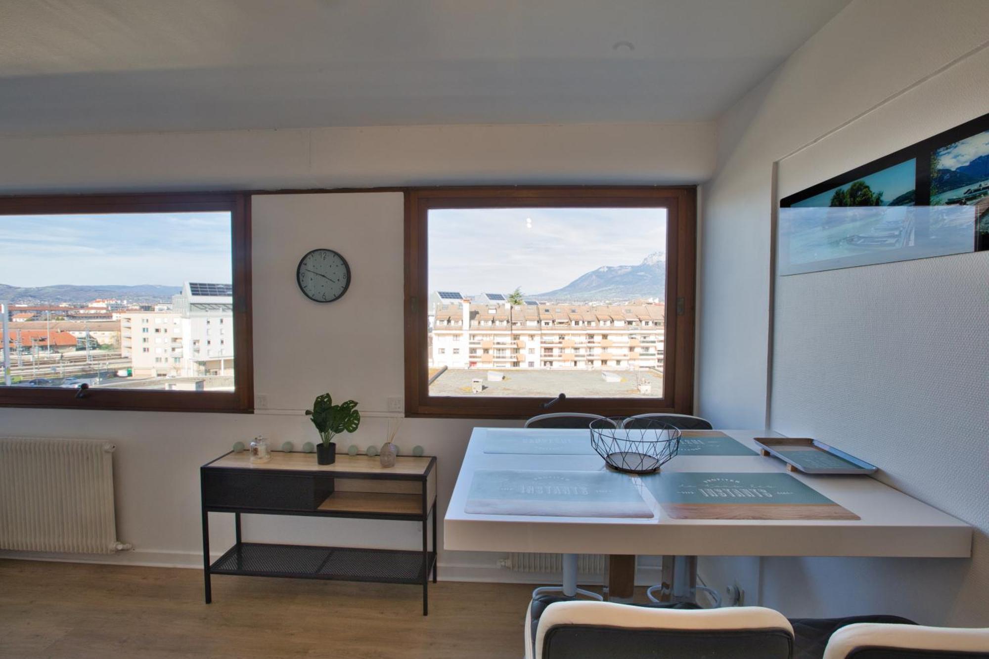 Appartement Le Sommet Citadin Avec Vue à Annecy Extérieur photo
